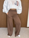 Elastic Waist Side Panel Knit Lounge Pants